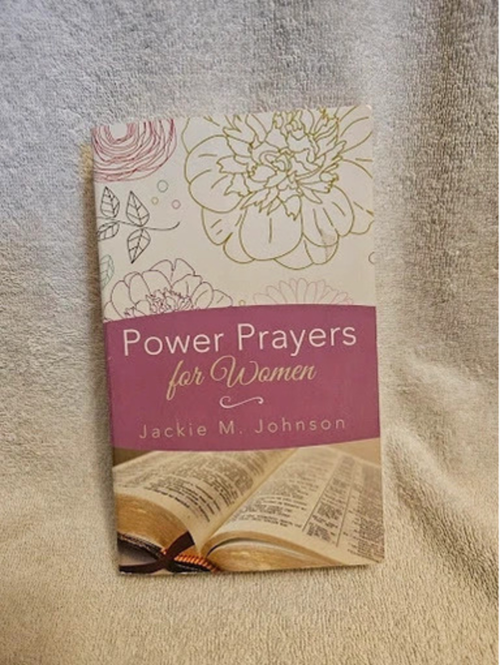 vtg Power Prayers for Women Book j Johnson Daily Devotional Christian Spiritual